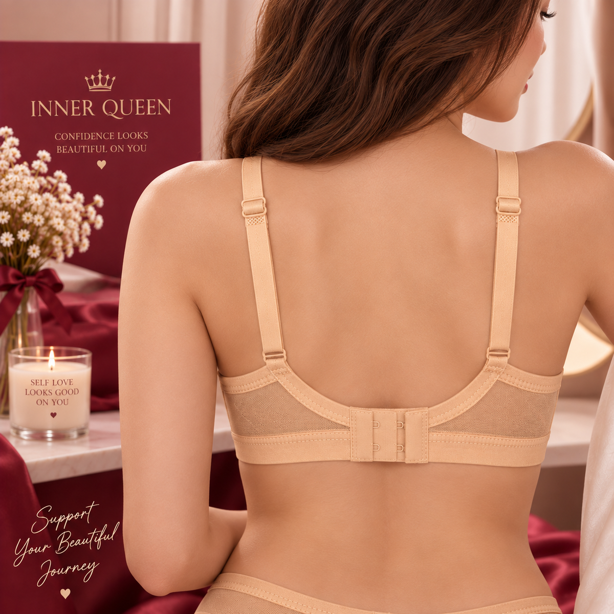 Nude Beige Bra