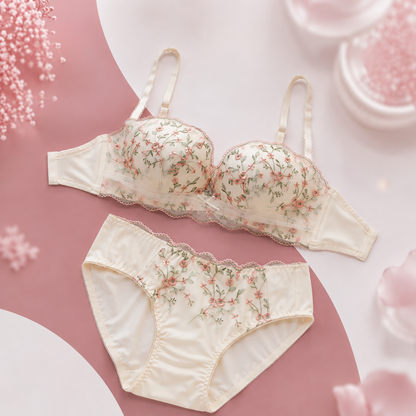 Floral Embroidered 2pc